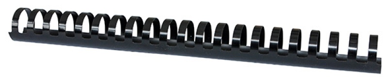 Пружина пластикова чорна d-28,5мм OFFICE PRODUCTS 20242815-05 , 50 шт/уп